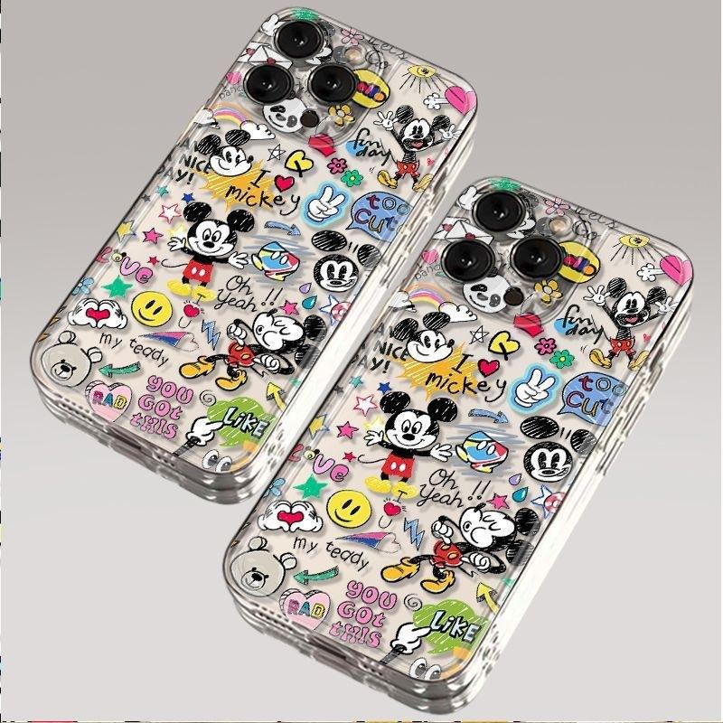 Cute cartoon graffiti iPhone12/13promax/11pro soft XS/7 for Apple 8plus mobile phone case