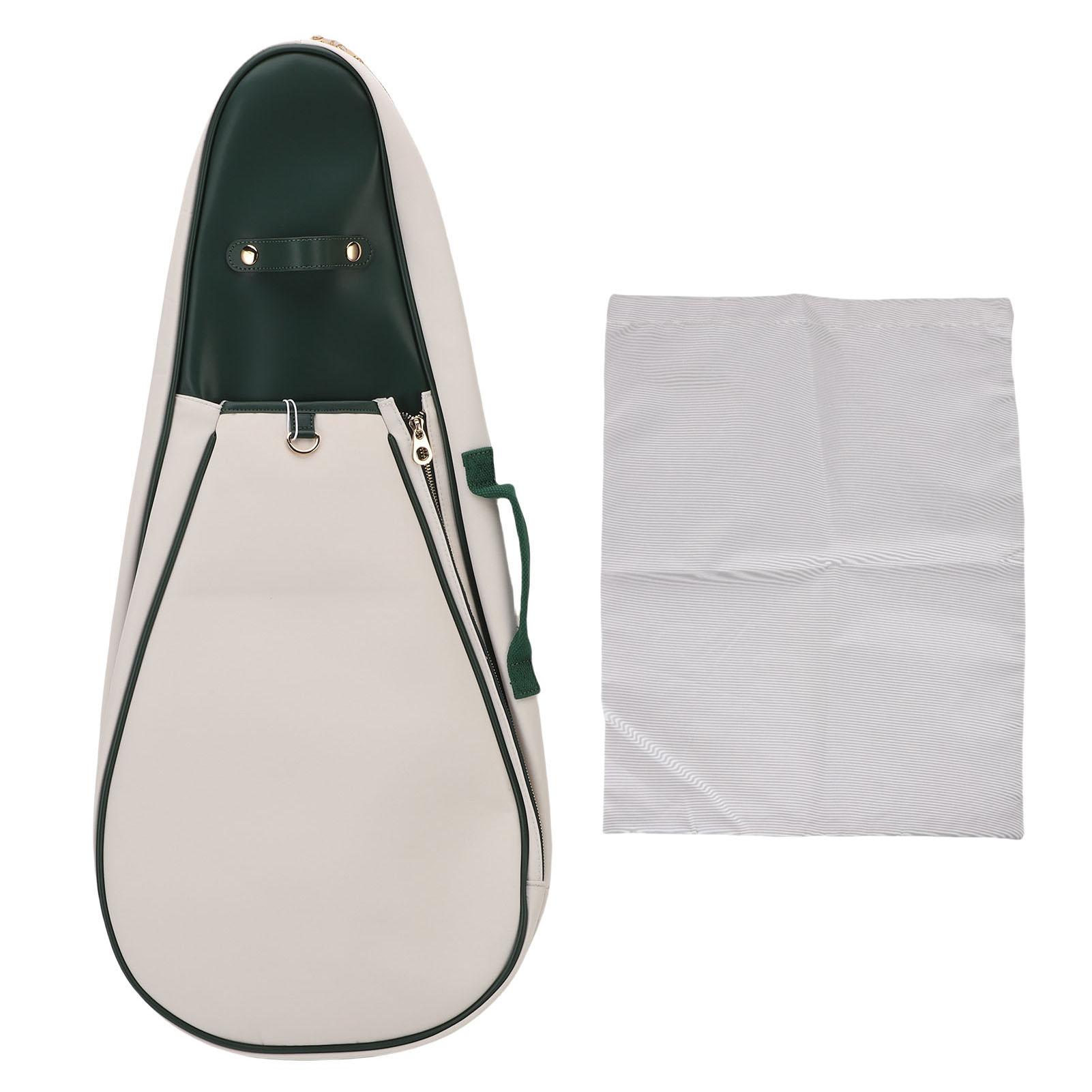 

Сумка для теннисной ракетки с отделением для обуви, вместительная, легкая, сумка для бадминтонного инвентаря, сумка для бадминтонной ракетки, спортивная экипировка White