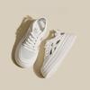 Breathable thin little white shoes women's spring and summer new muffin bottom thick sole versatile casual hollow sports shoes