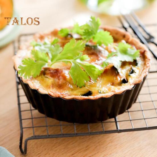 Baking Pan Non-Stick Multi-purpose Wear-resistant Excellent Round Cake Pizza Toasting Pan Kitchen Supplies