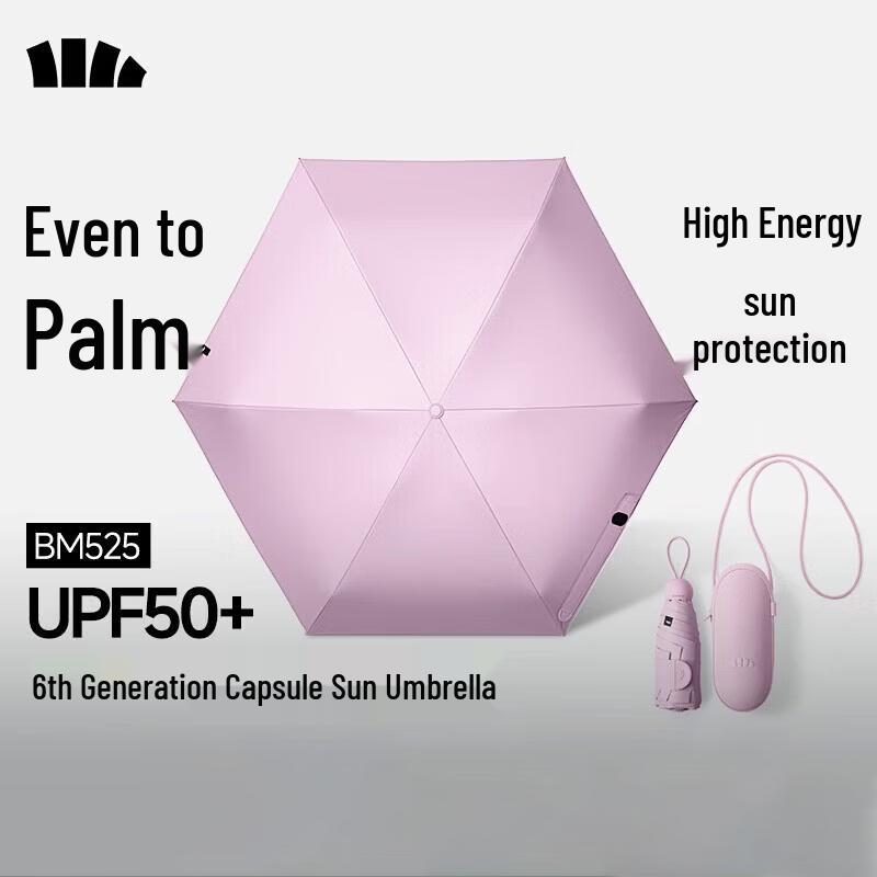Compact UV Protection Capsule Umbrella