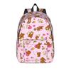 Rilakkumas  Cartoon Backpack for Men Women Teenage Student Work Daypack  Laptop Canvas Bags Outdoor