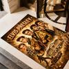Elvis Presley: Rock Roll Carpet Perfect for Entryway Study room Balcony Game Room Anti-slip Rug Anime Office Decor Best for Christmas