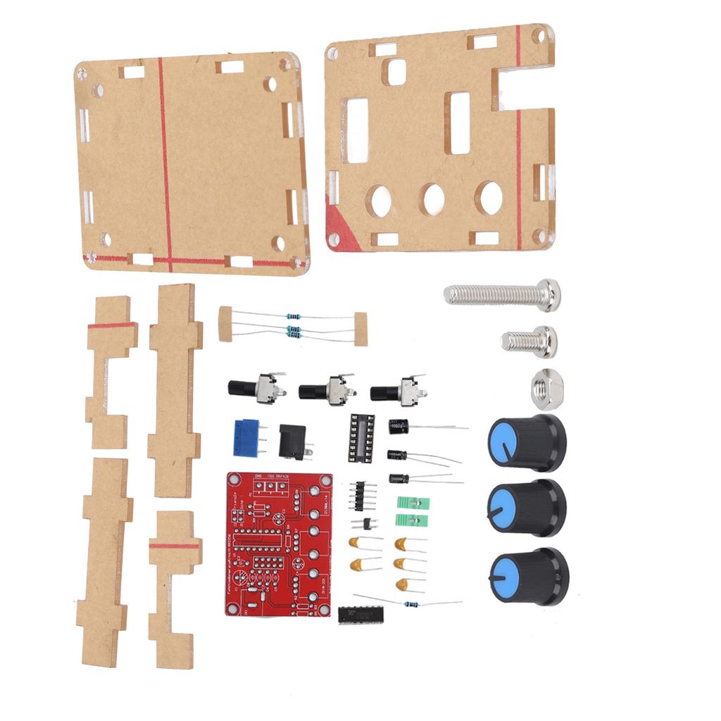 XR2206 Signal Generator High Accuracy Square Sine Triangle DIY Kit Function Generator(Bulk PartsShell )