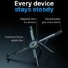 Faltbarer magnetischer Laptop-Ständer aus Aluminiumlegierung, tragbar, verstellbar, Halter zur Wärmeableitung, unterstützt Telefon, Tablet, Notizbuch