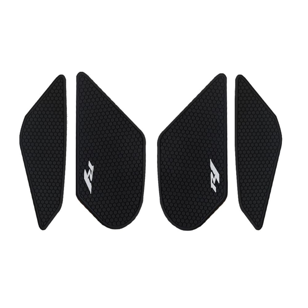 For Yamaha YZF R1 YZFR1 YZF-R1 2009-2014 Motorcycle Anti-Slip Tank Pad Protective Sticker Side Tank Pad Traction Pad for YZFR1 (Set of 4)