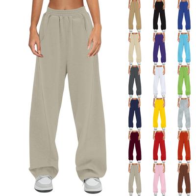 Γυναικεία ρούχα εργασίας Φούτερ Casual Loose Fleece Ψηλόμεση Jogger Παντελόνι Γυναικεία Φούτερ Casual Παντελόνια Παντελόνια Yoga Ενδύματα σπιτιού