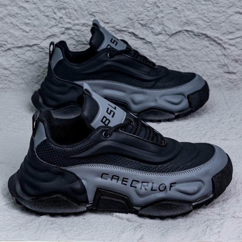 Fashion High-quality Mens Shoes for Teenagers New Inner Height Men Sneakers Anti Slip Wear-resistant Platform Sneakers Zapatillas Hombre