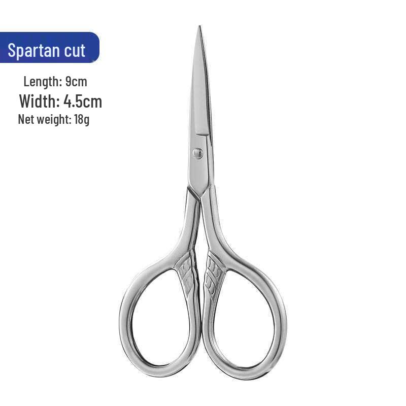 Ciseaux à fil point de croix rétro Grue Dorée - Outil de Beauté et d'Artisanat en Titane