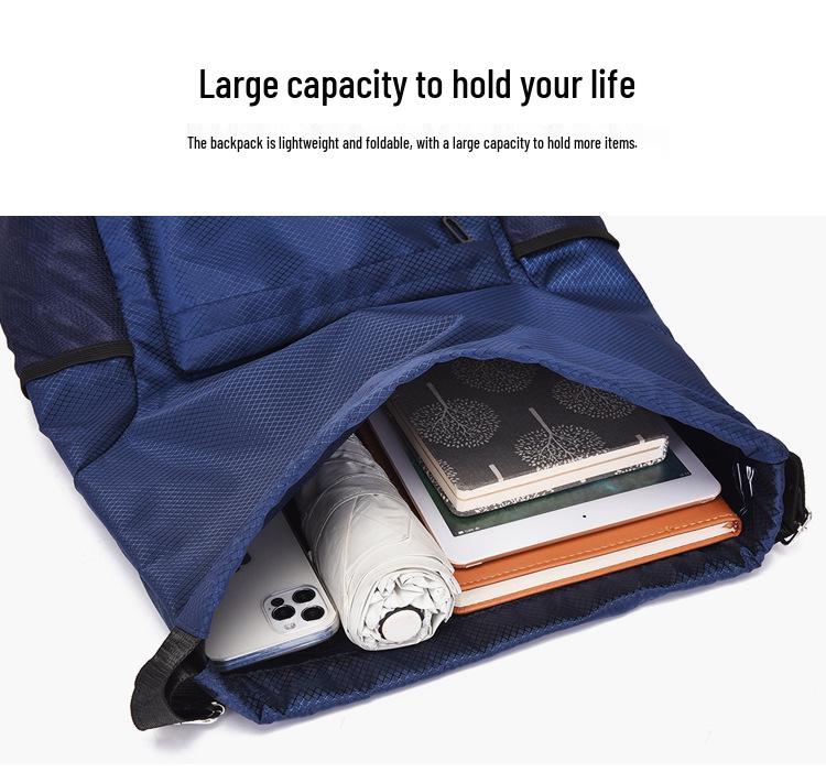 Drawstring Duffle Bag: Wet & Dry Separation, Travel, Sports, Basketball Backpack, Custom Logo Print