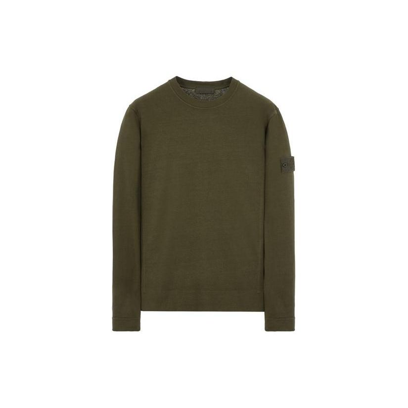 Stone Island Ghost Crewneck Militaire Groene Heren Tops 7815611F3-V0054 XXXL