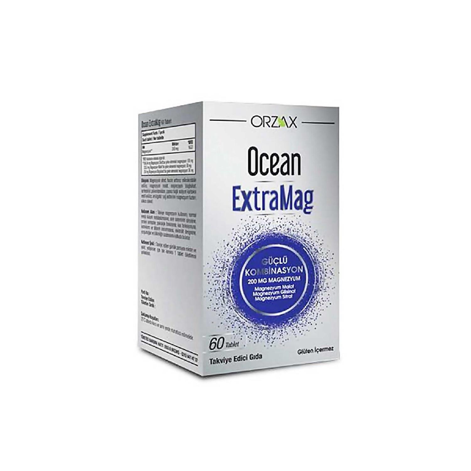 

Ocean Extamag Triple Combination Reinforcing Food 60 Tablets