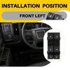 Power Window Switch Driver Front Left Side For GMC SIERRA 2500 3500 2015- EA