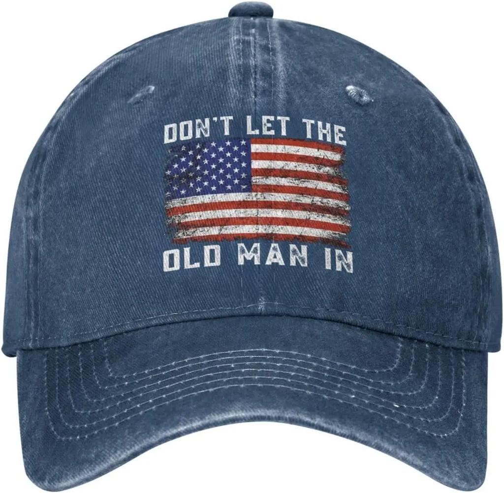 Old Man Hat Dont Let Old Man In Hat for Women Baseball Hats Vintage Hat