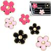 J-ouuo Car Air Conditioner Vent Vent Clip, , Flower Shape, Clip, Flower Aromatherapy