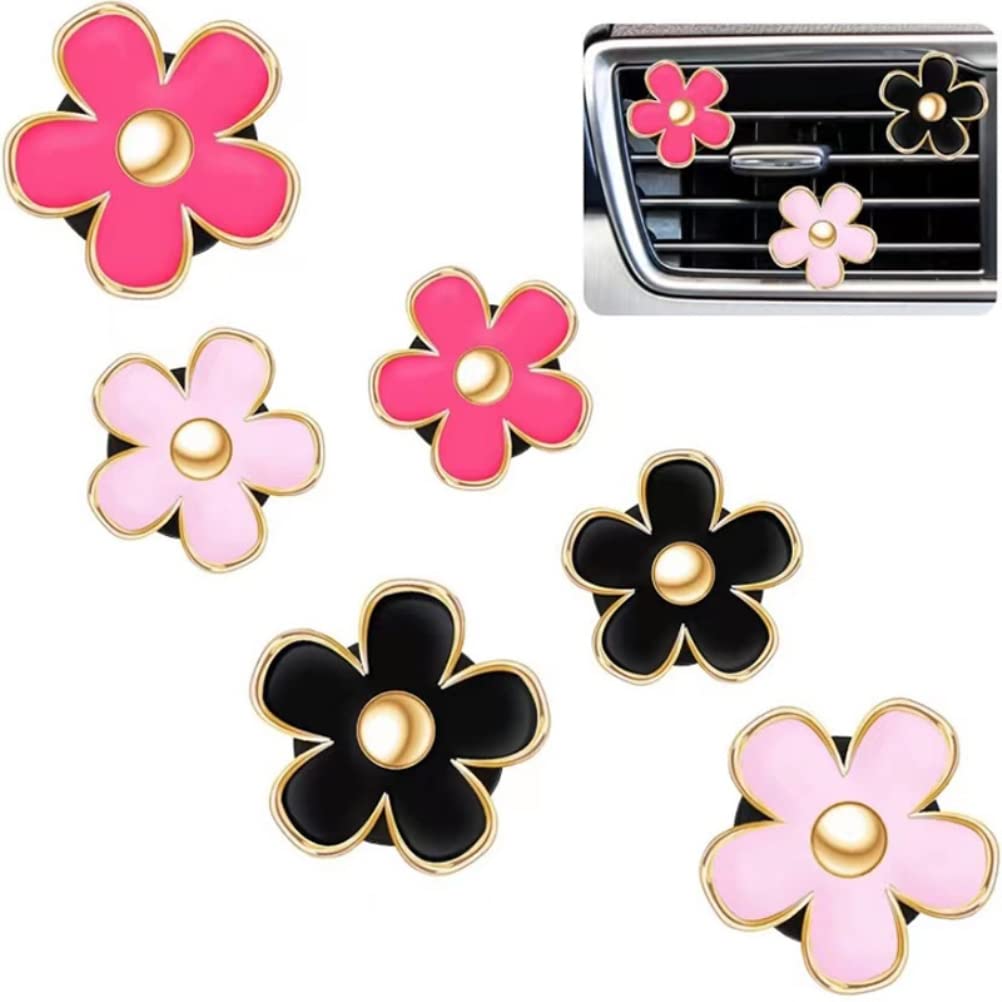 

J-ouuo Car Air Conditioner Vent Vent Clip, , Flower Shape, Clip, Flower Aromatherapy Average code