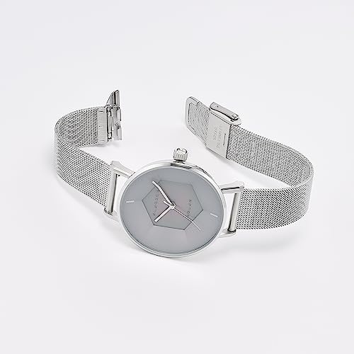 KLASSE14 Volare Solar Silver Mesh 39mm Men's Watch (WVS23SR001M)
