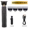 Professional Electric Hair Clippers: Ideal for Men with Oily Hair, Notches and Trimming, Perfect for Barbers and Salons