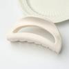 Safe Soft Silicone Hair Claw Matte Anti Collision Hair Clip Strong Grip Hair Barrettes Hair Accessories