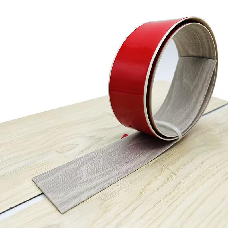 Threshold Strip, Flat Buckle: Wood Floor Finishing & Seam Edge Decorative, Glue-Free, Self-Adhesive Separator for Doorways.