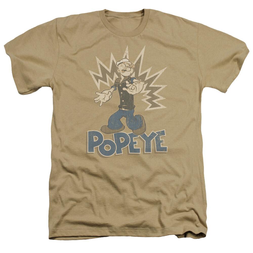 Popeye Sailor Man T Shirt Mens Licensed Sailor Man IDW Comics Tee Sand M