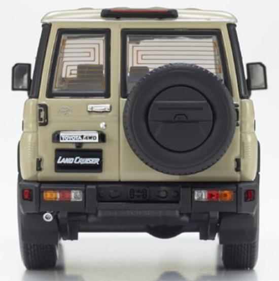 Kyosho Original Scale Toyota Land Cruiser 70 Finished Product KS03928BE 1/43 (Beige)