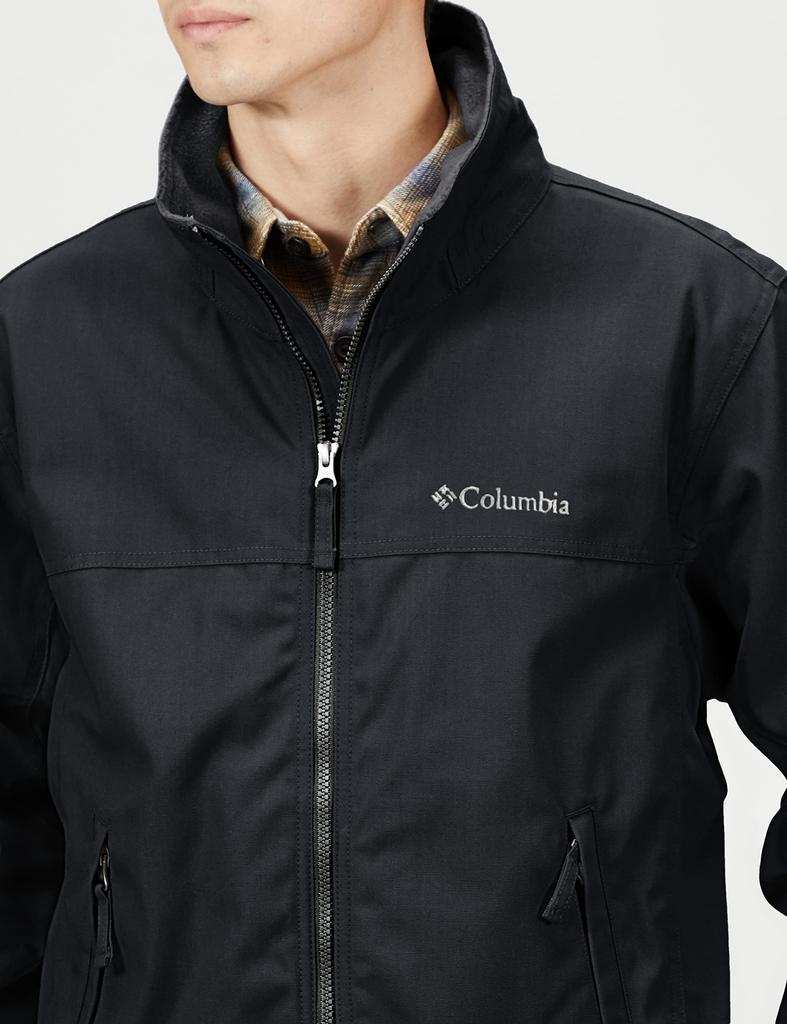 Columbia Loma Vista Jacket Black Stand-Neck (XM5673), Men's, XXL,