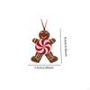 Christmas Decoration Gingerbread Hanging Pendant Party Supplies Ornament for Door