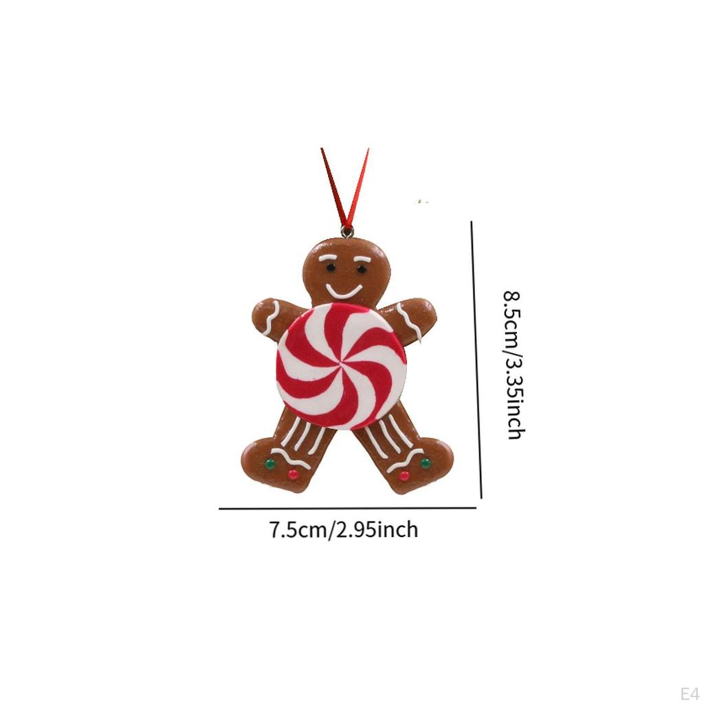 Christmas Decoration Gingerbread Hanging Pendant Party Supplies Ornament for Door