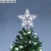 Christmas Tree Top Star LED Light Lamp Christmas Decorations For Home Xmas Tree Ornaments Navidad New Year 2025 Natal Noel