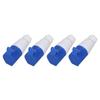 High Quality 4pcs 3-core 16A IP44 Industrial Waterproof Socket Connector