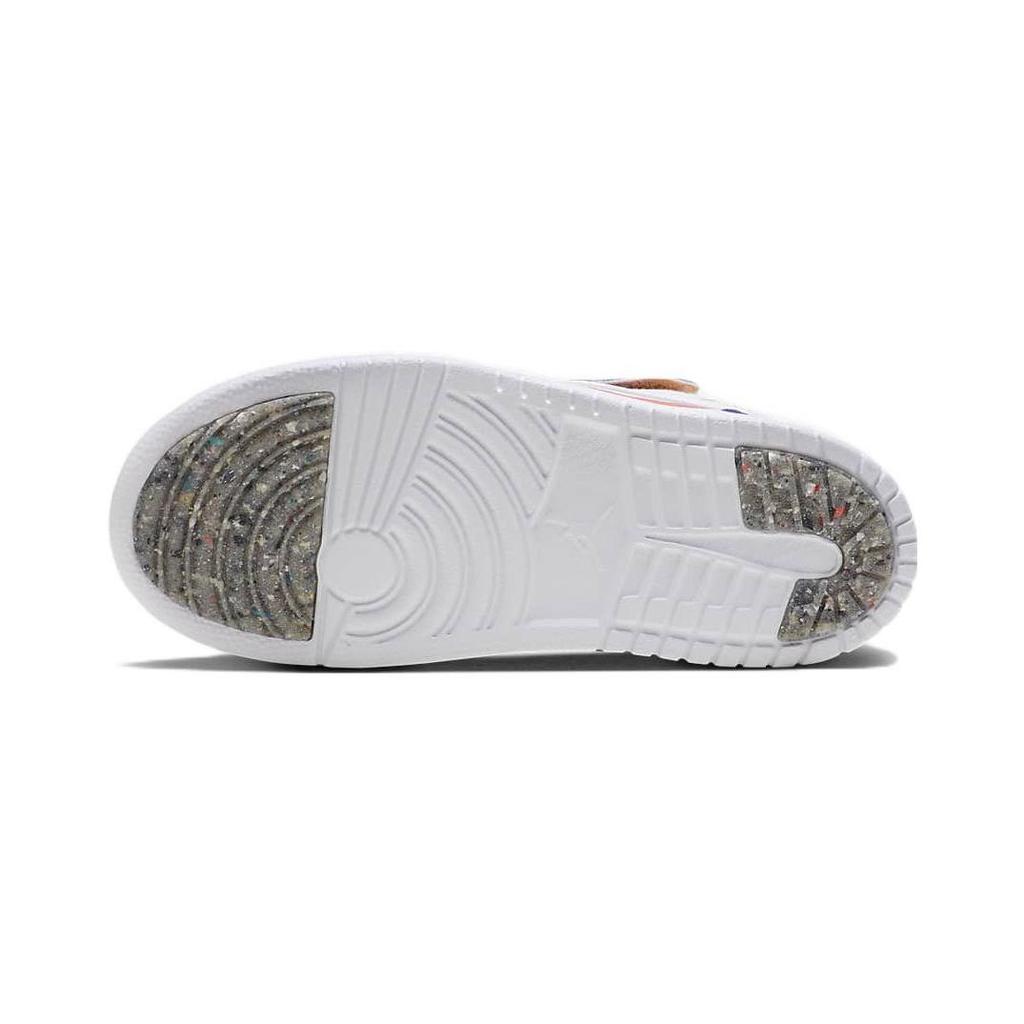 Air Jordan 1 Low ALT SE PreSchool 'Multi-Color Canvas' (Unisex) White / French Blue / Topaz Gold / Coral Chalk Kids' Basketball Shoes FD2655 100
