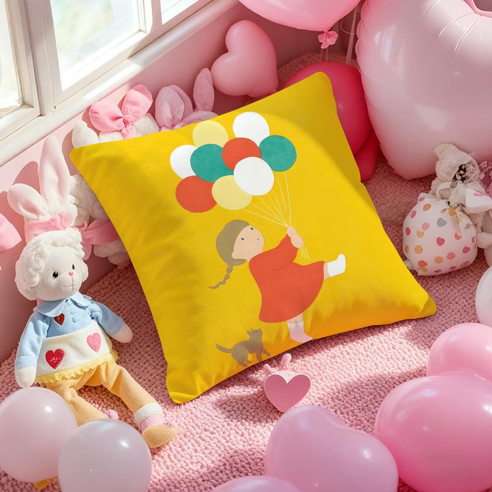 Aoyama Kazuyo ART Cushion Cover Pattern Printed Pillowcase for Living Room Sofa Cushion Cover & Bedroom Decor