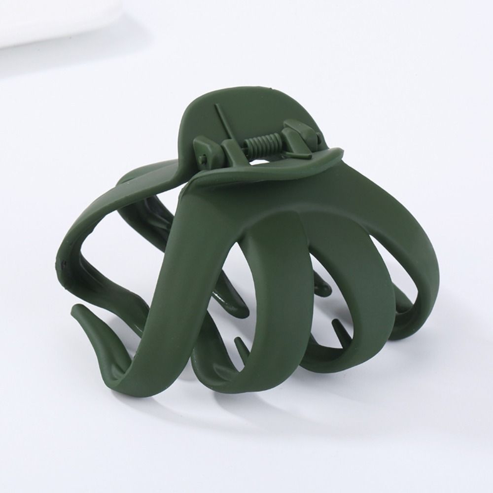 

Головний убір Заколки для волосся у вигляді восьминога Шпилька Затискач для волосся Шарм Тримач для хвостика Жінка зелений