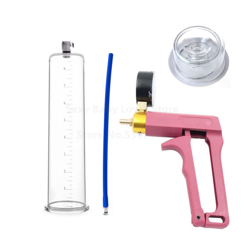 Best Male Penis Pump Vacuum Pump For Men Manual Penis Extend Enhancer Masturbator Penile Trainer Tool Adult Sex Toys for Men