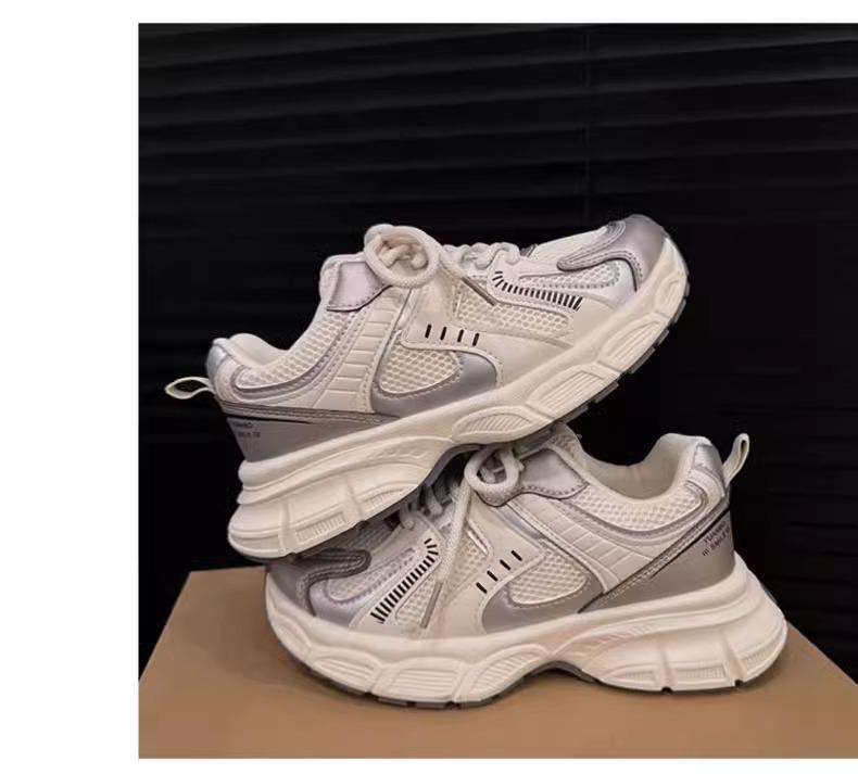 Spring/Autumn 2025 Girls' Casual Breathable Sneakers - Student & Children's Running Shoes