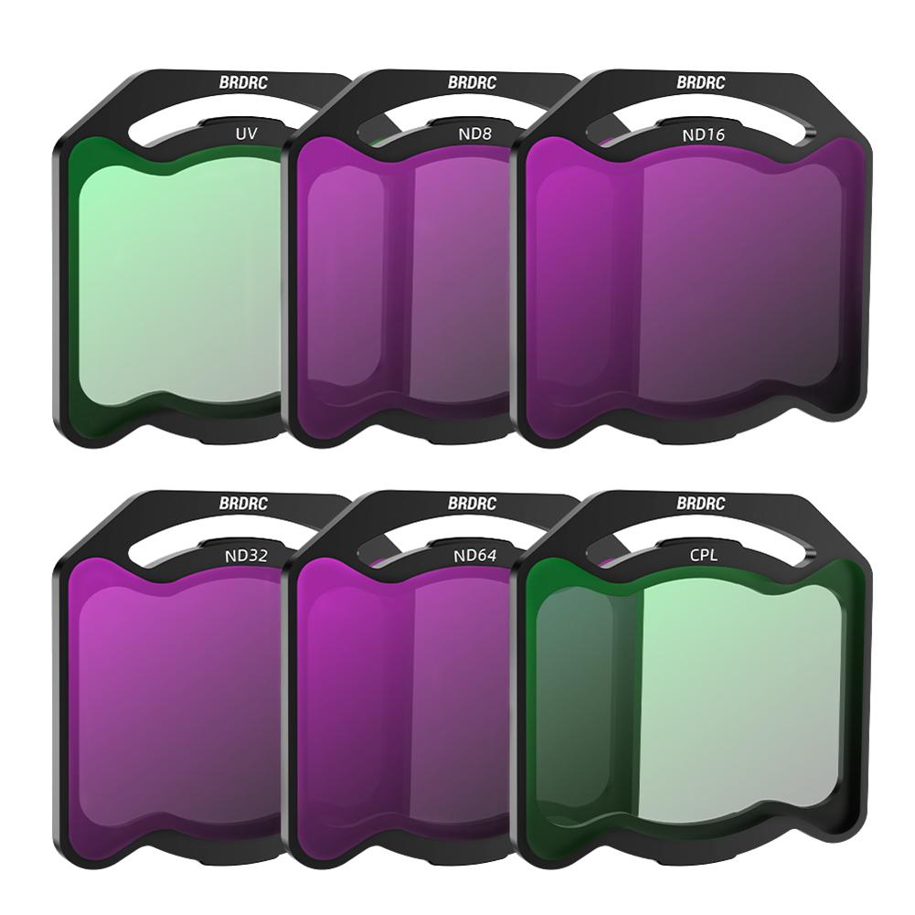 For DJI O4 Pro Unit Filters Optical Glass Lens Filter Set UV CPL ND8/16/32/64 Neutral Density Polarizer Filter Drone Accessories