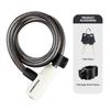 ROCKBROS Bicycle Lock Portable Anti-theft Bike Cable Lock with Keys Zinc Alloy Motorcycle Scooter MTB Road Round Cycling Lock