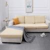 Velvet L Shape Sofa Cushion Covers Luxury Corner Furniture Slipcovers For Living Room Chaise Longue Seat