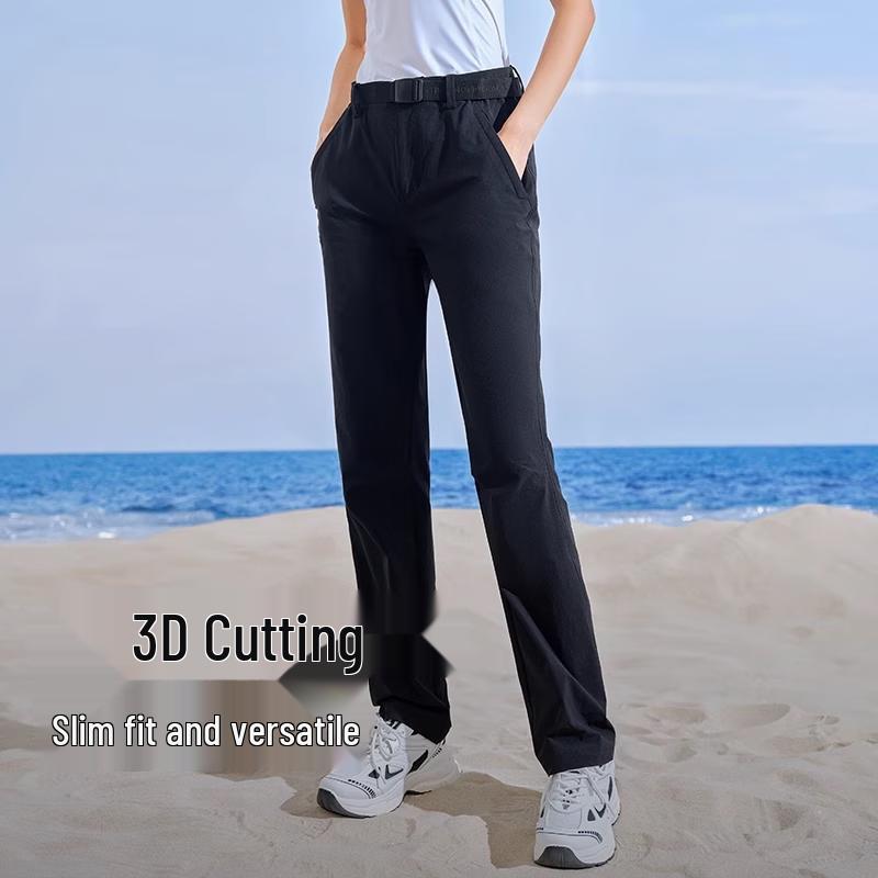 Pelliot Women's Outdoor Quick-Dry Waterproof Casual Pants