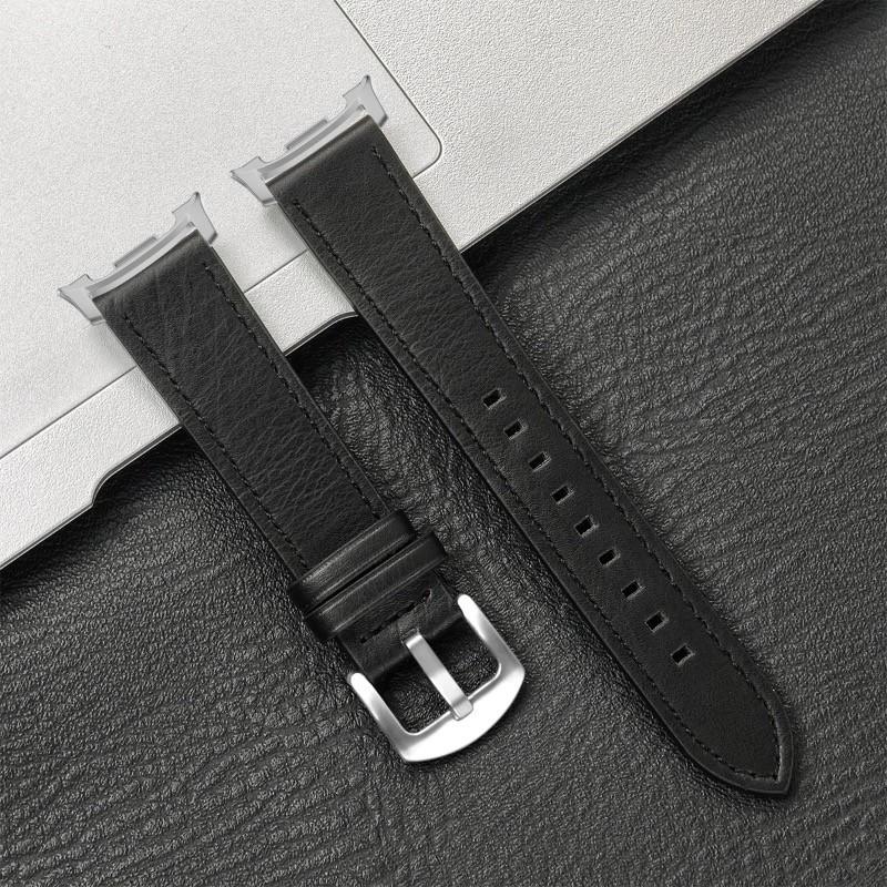 Leather Strap for Samsung Galaxy Watch 8 Ultra2 Quick Release Band for Samsung Galaxy 8 Classic