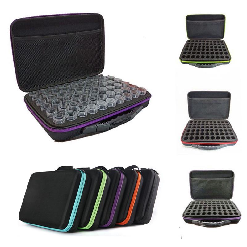 

30 60 бутылок на молнии дизайн Алмазная картина стежка ящик для хранения полный квадратный противоударный