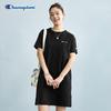 Women's 2025 Spring Cotton Casual Mid-Length T-Shirt Dress