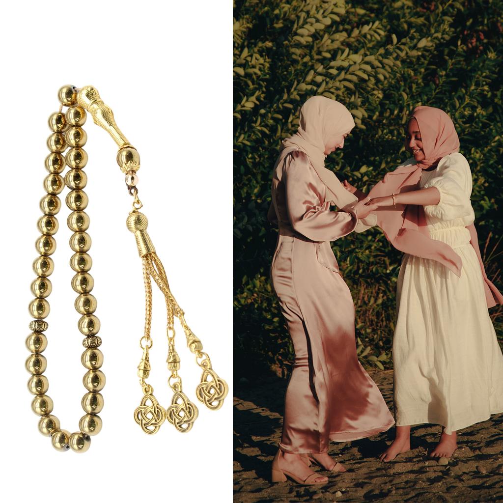 33 Beads Islamic Prayer Beads Tasbih Beads With Elegant Tassels Designs For Muslim Worship And Meditation Use