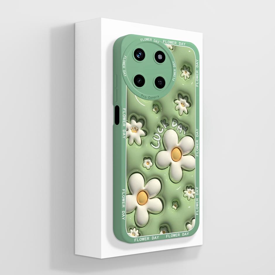 For Oppo Realme 11 4G Case Cute Panda Cartoon Style Liquid Silicone Casing For Oppo Realme11 4G New Design Prevalent Phone Funda