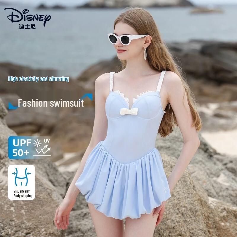 Disney Kids  Skirted One-Piece Swimsuit M