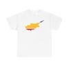 Flag-map of the United Cyprus Republic (Cyprus) T-Shirt