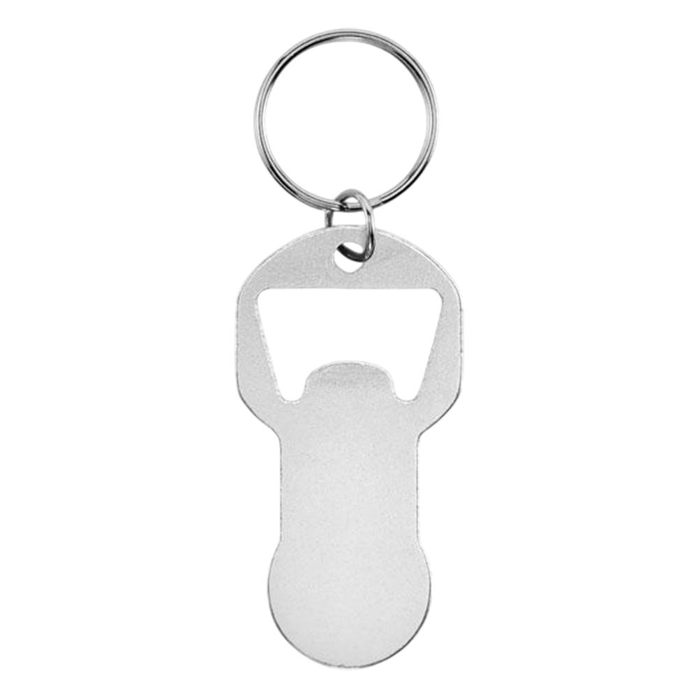 MidOcean Clave Recycled Aluminium Bottle Opener Keyring