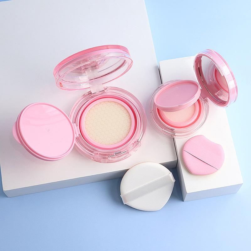Mini Air Cushion Foundation Diy Box Empty Puff Box With Mirror For Bb Cream Cosmetic Container With Sponge Makeup Skin Care Tool