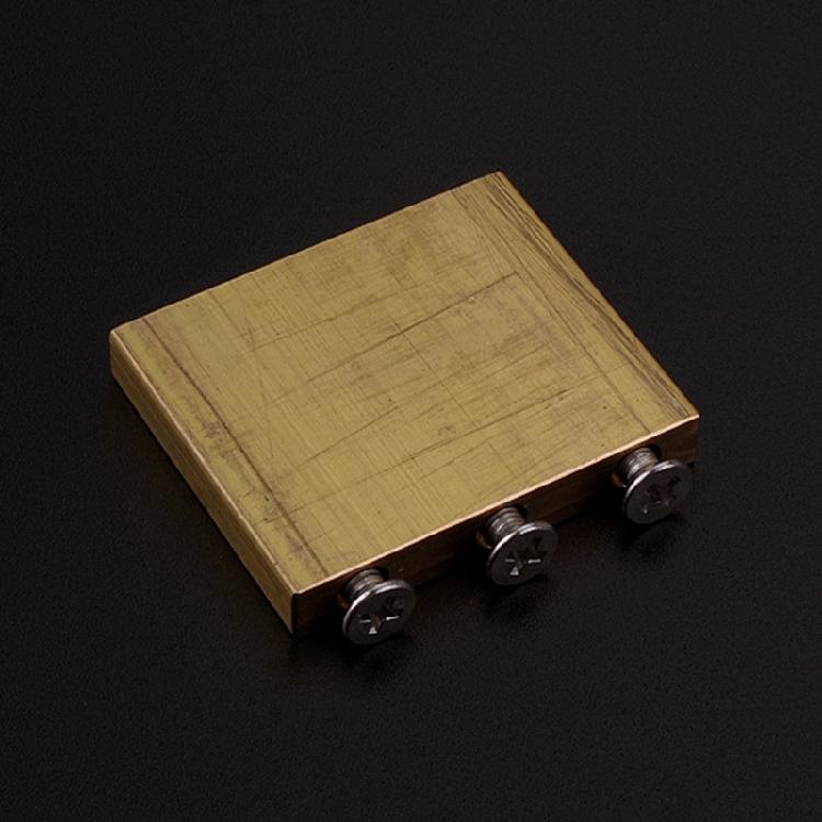 Tremolo Bridge Blok Elektrická Kytara Pevný Mosazný Blok 32mm/34mm/37mm/42mm